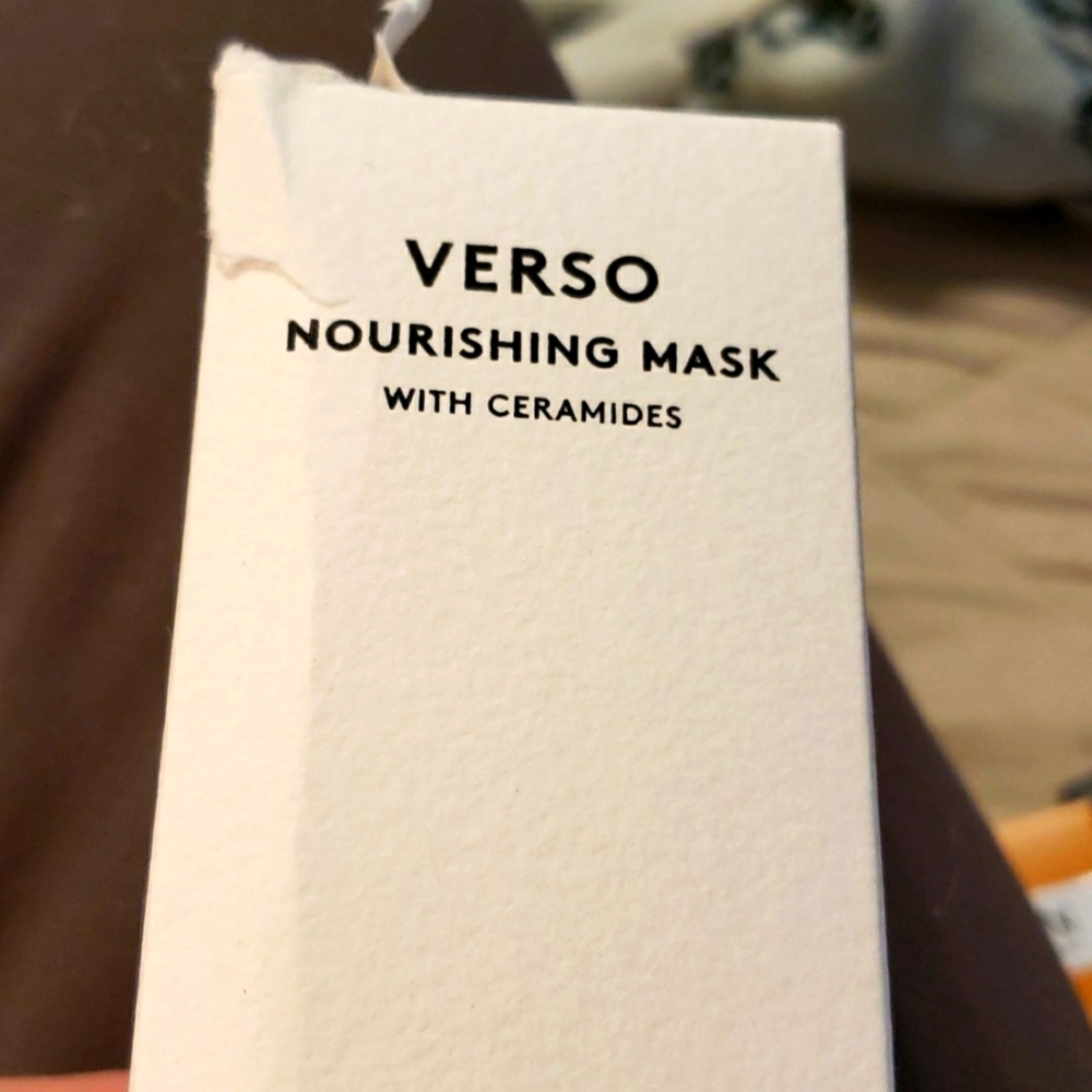 Verso Nourishing Mask with Ceramides NIB NEW IN BOX